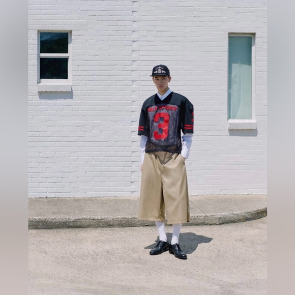 Willy Chavarria men’s mesh football jersey size L - Picture 4 of 13